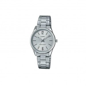 Casio General LTP-V005D-7B Silver Stainless Steel Band Women Watch