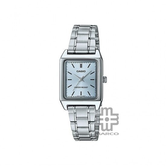 Casio General LTP-V007D-2E Silver Stainless Steel Band Women Watch Casio General LTP-V007D-2E Silver Stainless Steel Band Women Watch