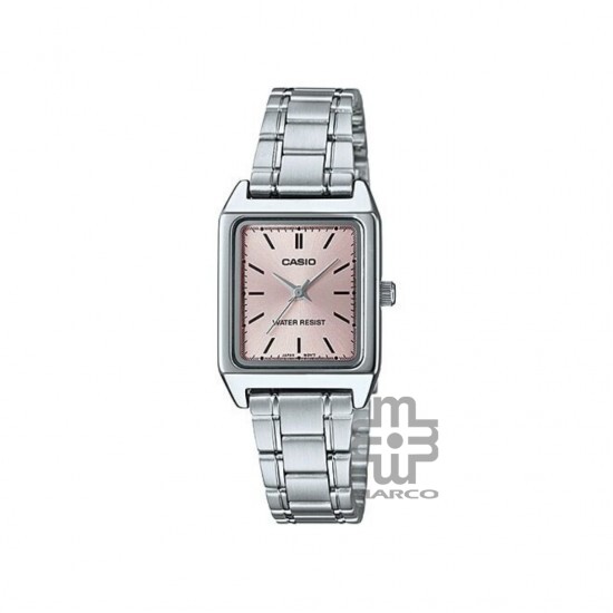 Casio General LTP-V007D-4E Silver Stainless Steel Band Women Watch Casio General LTP-V007D-4E Silver Stainless Steel Band Women Watch