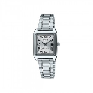 Casio General LTP-V007D-7B Silver Stainless Steel Band Women Watch