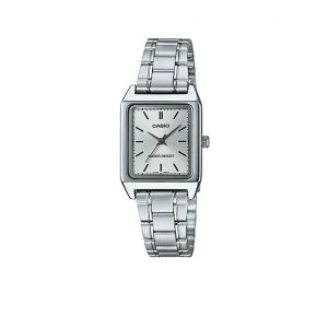 Casio General LTP-V007D-7E Silver Stainless Steel Band Women Watch