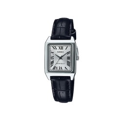Casio General LTP-V007L-7B1 Black Leather Band Women Watch