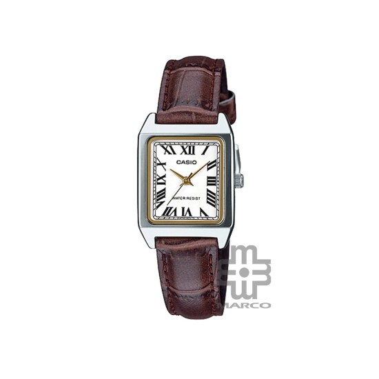 Casio General LTP-V007L-7B2 Dark Brown Leather Band Women Watch Casio General LTP-V007L-7B2 Dark Brown Leather Band Women Watch