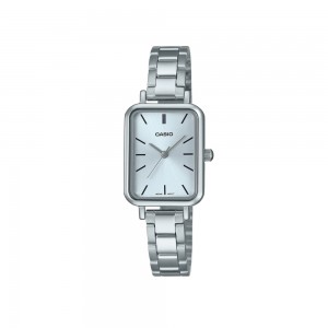 Casio General LTP-V009D-2E Silver Stainless Steel Band Women Watch