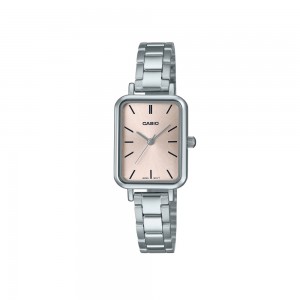 Casio General LTP-V009D-4E Silver Stainless Steel Band Women Watch