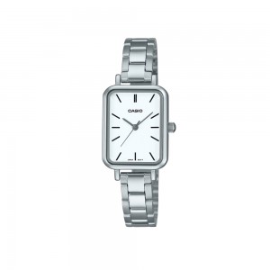 Casio General LTP-V009D-7E Silver Stainless Steel Band Women Watch