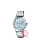 Casio General LTP-V300D-2A Silver Stainless Steel Band Women Watch