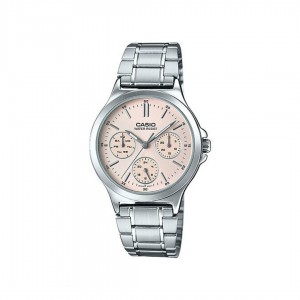 Casio General LTP-V300D-4A Silver Stainless Steel Band Women Watch