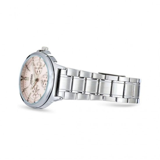 Casio General LTP-V300D-4A Silver Stainless Steel Band Women Watch
