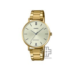 Casio General LTP-VT01G-9B Gold Stainless Steel Women Watch