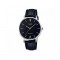 Casio General LTP-VT01L-1B Black Leather Band Women Watch
