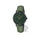 Casio General LTP-VT02BL-3A Green Leather Band Women Watch Casio General LTP-VT02BL-3A Green Leather Band Women Watch