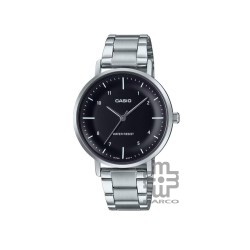 Casio General LTP-VT03D-1B Stainless Steel Band Women Watch