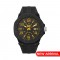 CAT CARBON CRUSH LV-161-21-137 Black Silicone Band Analog Watch | 10 ATM | 45MM | 2Y Warranty
