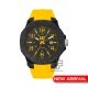 CAT CARBON CRUSH LV-161-27-137 Yellow Silicone Band Analog Watch | 10 ATM | 45MM | 2Y Warranty CAT CARBON CRUSH LV-161-27-137 Yellow Silicone Band Analog Watch | 10 ATM | 45MM | 2Y Warranty