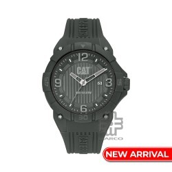 CAT DRIFT LW-151-25-535 Grey Silicone Band Analog Watch | 10 ATM | 45MM | 2Y Warranty