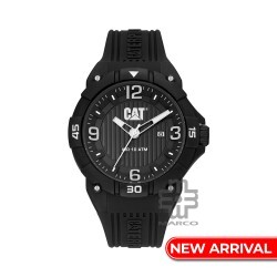 CAT DRIFT LW-161-21-132 Black Silicone Band Analog Watch | 10 ATM | 45MM | 2Y Warranty