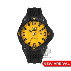 CAT DRIFT LW-161-21-731 Black Silicone Band Analog Watch | 10 ATM | 45MM | 2Y Warranty
