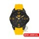 CAT DRIFT LW-161-27-137 Yellow Silicone Band Analog Watch | 10 ATM | 45MM | 2Y Warranty
