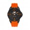 CAT DRIFT LW-161-28-138 Orange Silicone Band Analog Watch | 10 ATM | 45MM | 2Y Warranty