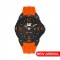 CAT DRIFT LW-161-28-138 Orange Silicone Band Analog Watch | 10 ATM | 45MM | 2Y Warranty