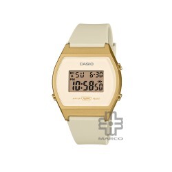Casio General LW-204-9A Yellow Resin Band Men / Women Watch