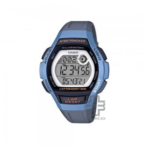 Casio General LWS-2000H-2AVDF Blue Resin Band Women Watch