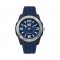 CAT GRIDLOCK LX-141-26-632 Blue Silicone Band Analog Watch | 10 ATM | 47MM | 2Y Warranty