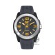CAT GRIDLOCK LX-151-25-537 Grey Silicone Band Analog Watch | 10 ATM | 47MM | 2Y Warranty