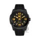 CAT GRIDLOCK LX-161-21-137 Black Silicone Band Analog Watch | 10 ATM | 47MM | 2Y Warranty