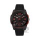 CAT GRIDLOCK LX-161-21-138 Black Silicone Band Analog Watch | 10 ATM | 47MM | 2Y Warranty