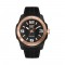 CAT GRIDLOCK LX-161-21-139 Black Silicone Band Analog Watch | 10 ATM | 47MM | 2Y Warranty