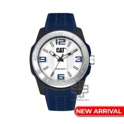 CAT GRIDLOCK LX-161-26-236 Black Silicone Band Analog Watch | 10 ATM | 47MM | 2Y Warranty