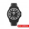 CAT LINEVOLT LZ-110-21-122 Black Silicone Band Analog Watch | 10 ATM | 45 MM | 2Y Warranty
