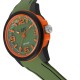CAT LINEVOLT LZ-110-23-328 Green Silicone Band Analog Watch | 10 ATM | 45 MM | 2Y Warranty