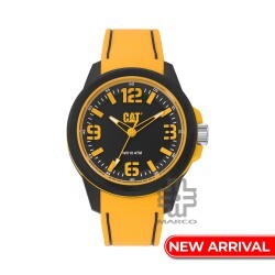 CAT LINEVOLT LZ-110-27-127 Black Silicone Band Analog Watch | 10 ATM | 45 MM | 2Y Warranty