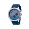 Instinc M5851L-NZ2WBW Blue Silicon Band Men Watch
