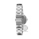 Instinc M6070M-XZ1WWH Silver Stainless Steel Band Women Watch
