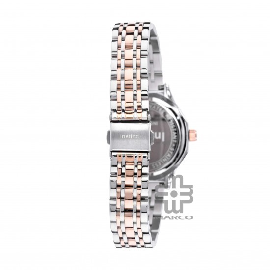 Instinc M6131M-XZ1IIZ Silver Stainless Steel Band Women Watch