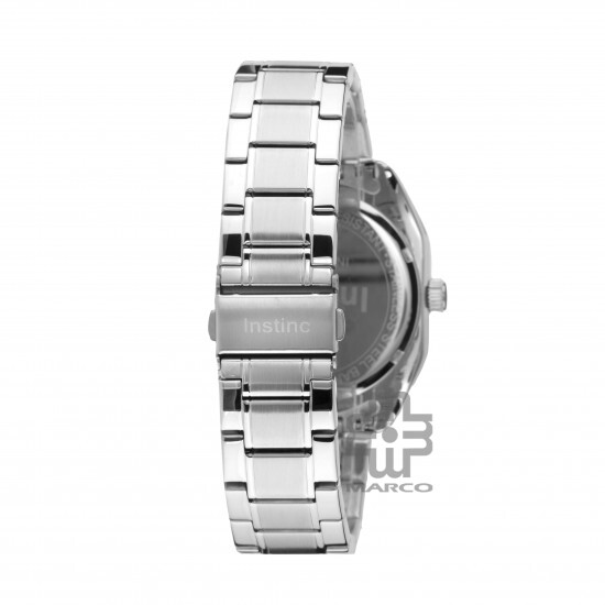 Instinc M6528L-XZ1WWY Silver Stainless Steel Band Men Watch