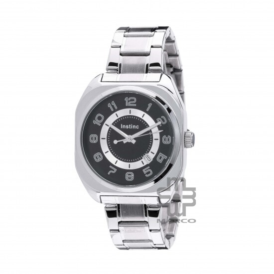 Instinc M6528L-XZ1WWY Silver Stainless Steel Band Men Watch Instinc M6528L-XZ1WWY Silver Stainless Steel Band Men Watch