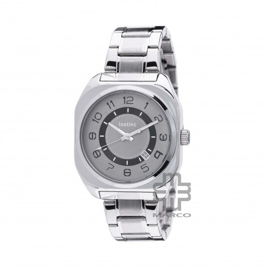 Instinc M6528L-XZ1WWZ Silver Stainless Steel Band Men Watch Instinc M6528L-XZ1WWZ Silver Stainless Steel Band Men Watch