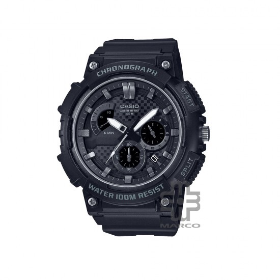 Casio General MCW-200H-1A2V Black Resin Band Men Watch Casio General MCW-200H-1A2V Black Resin Band Men Watch