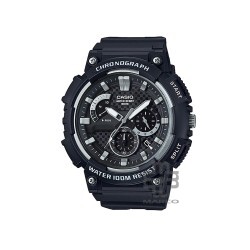 Casio General MCW-200H-1AV Black Leather Band Men Youth Watch