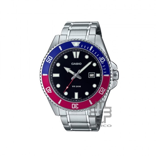 Casio General MDV-107D-1A3V Silver Stainless Steel Band Men Watch Casio General MDV-107D-1A3V Silver Stainless Steel Band Men Watch