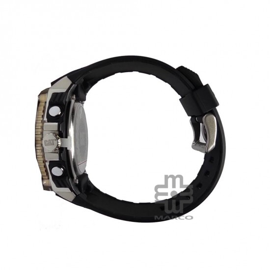 Caterpillar SPORTICA ME-145-21-134 DIGITAL AND ANALOG BLACK GOLD DIALBLACK GOLD PU STRAP MEN WATCH