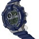 CAT DUALMODE MI-155-26-536 Blue Rubber Band Analog Watch | 10 ATM | 47 MM | 2Y Warranty