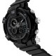 CAT DUALMODE MI-165-21-131 Black Rubber Band Analog Watch | 10 ATM | 47 MM | 2Y Warranty