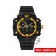 CAT DUALMODE MI-165-21-137 Gun Rubber Band Analog Watch | 10 ATM | 47 MM | 2Y Warranty