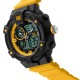 CAT DUALMODE MI-165-27-137 Yellow Rubber Band Analog Watch | 10 ATM | 47 MM | 2Y Warranty